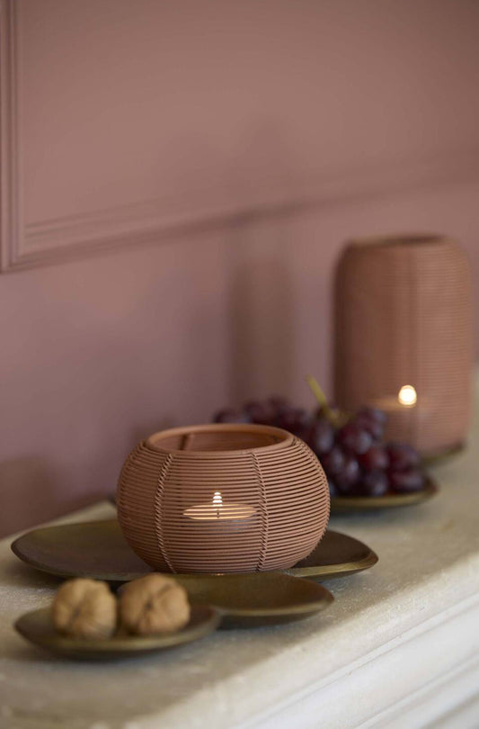 Coral tealight