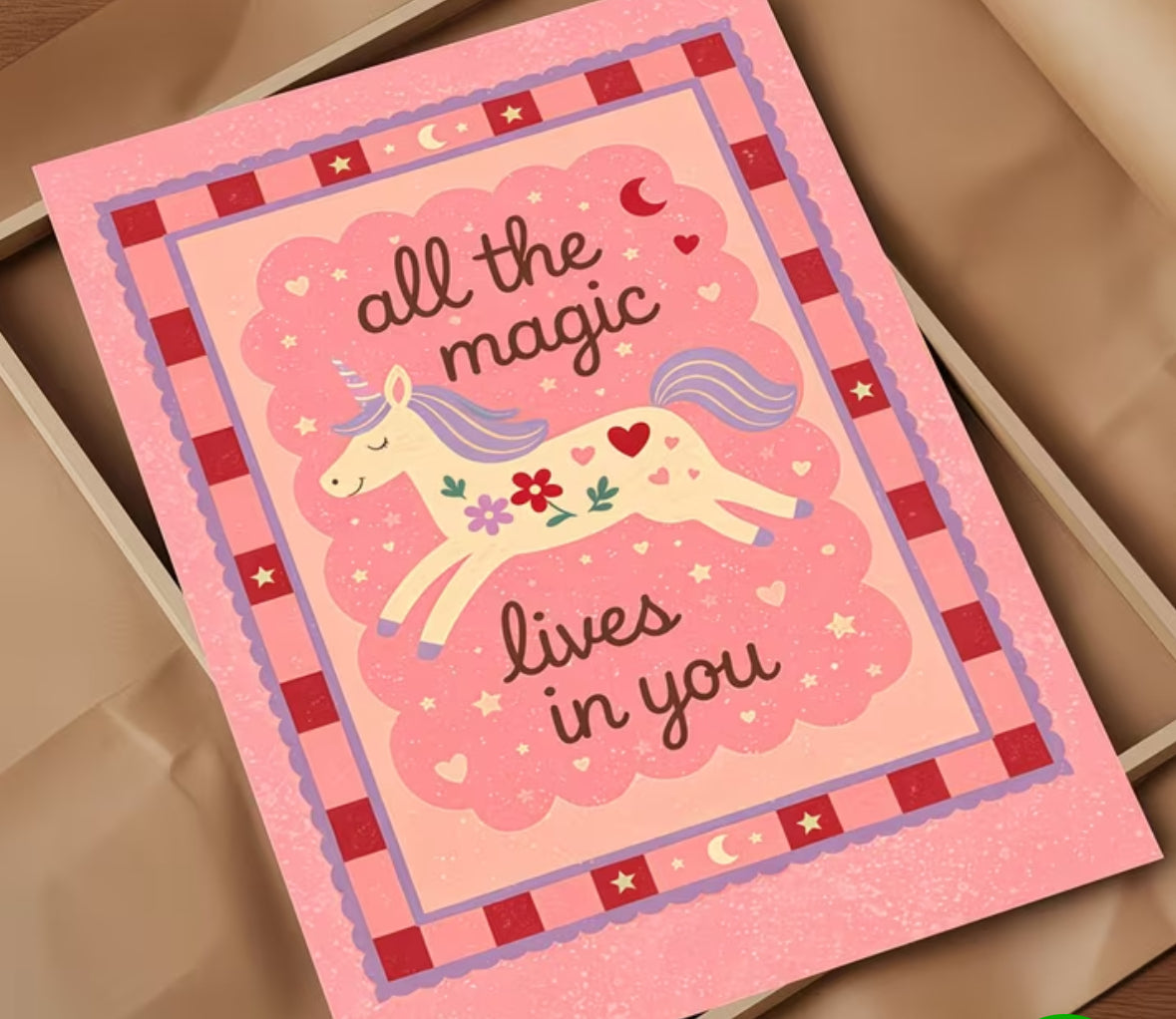 Unicorn poster
