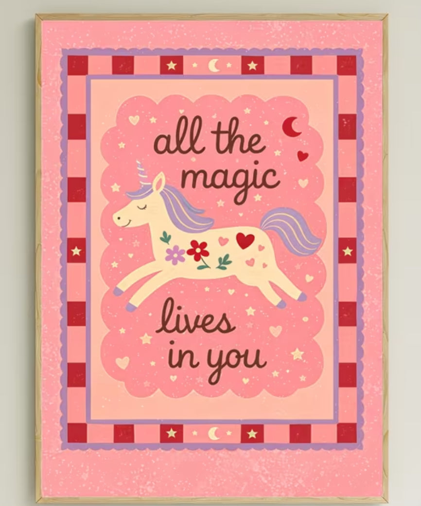 Unicorn poster