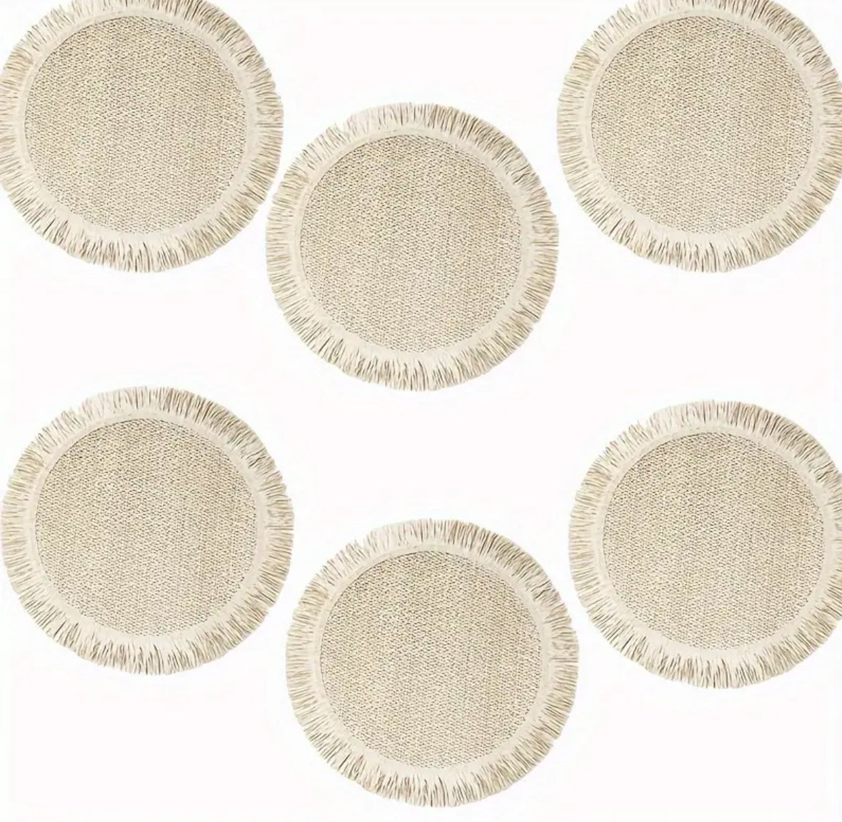 Table Toppers Beige